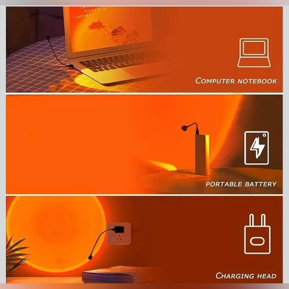 Sunset lamp, photographers lamp, live shows lamp, ambience, new inbox - Picture 3 of 9